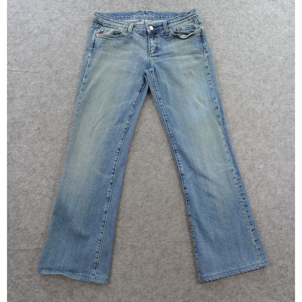 Miss Me Jeans Womens 30 Blue Gabrielle Boot Cut Mid Rise Denim